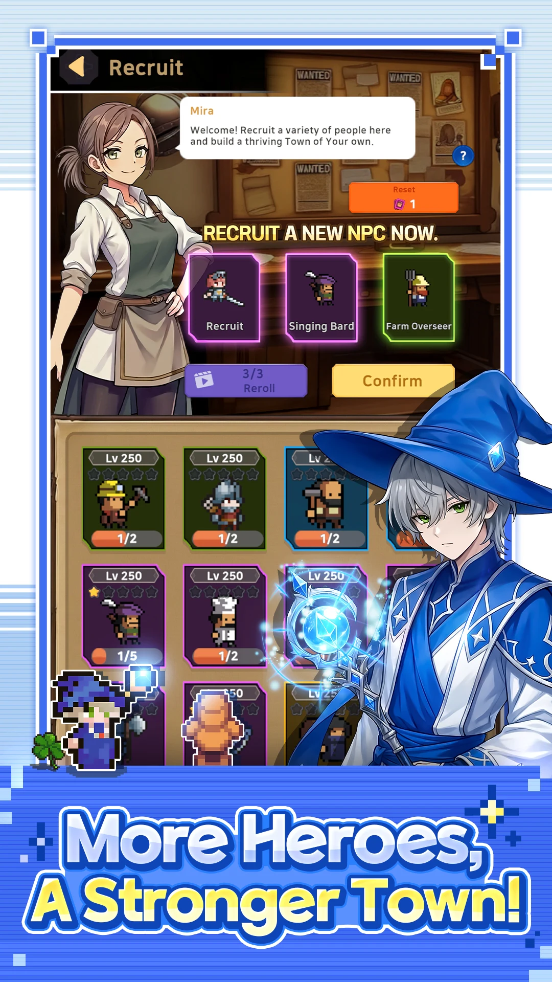 Pixel Guardians: Idle RPG screenshot