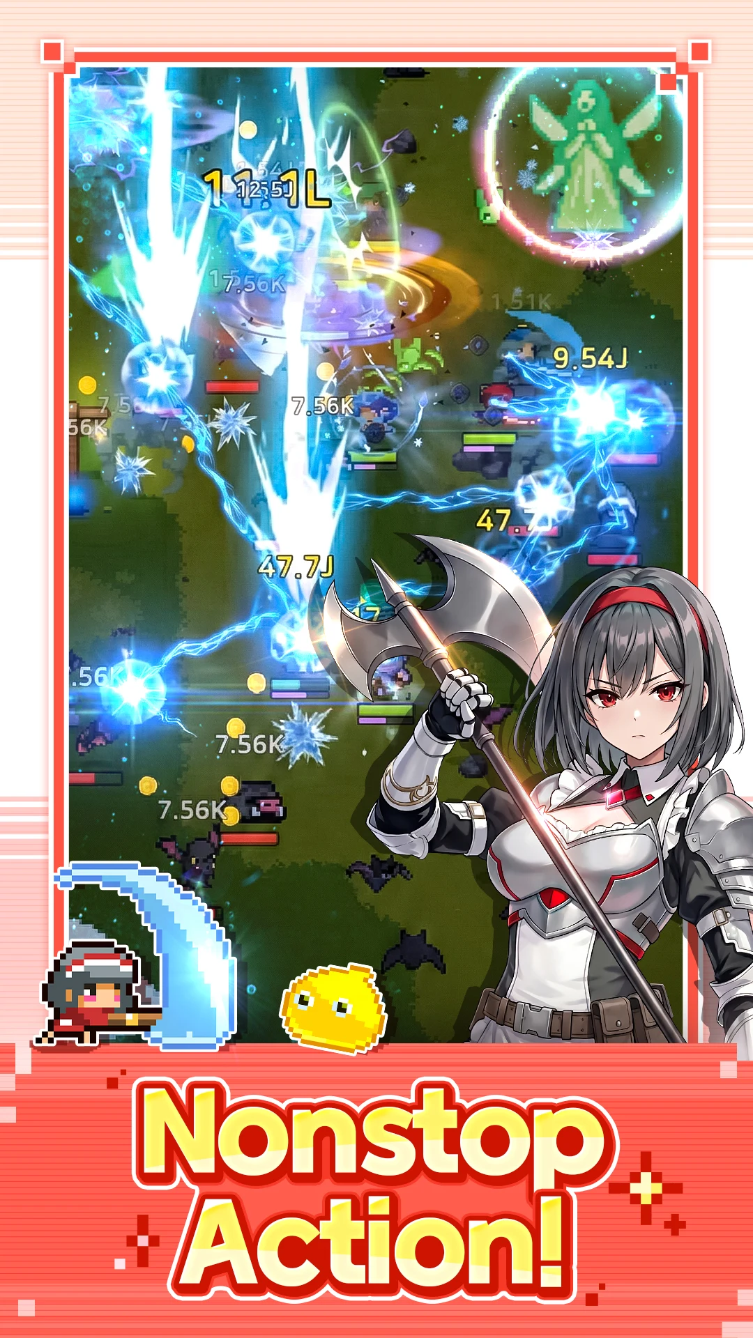 Pixel Guardians: Idle RPG screenshot